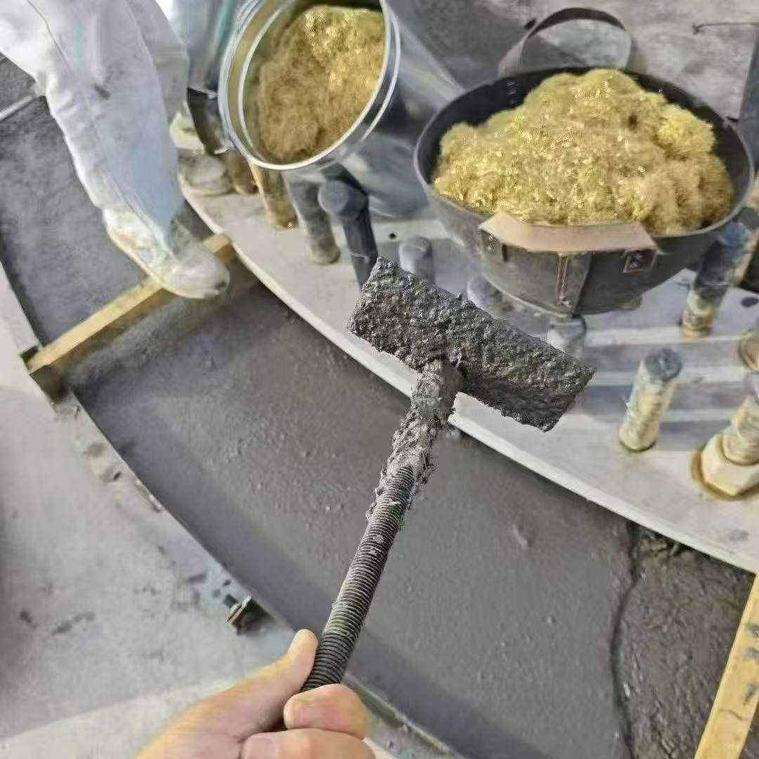 武平C120钢纤维高强无收灌浆料 轧机压缩机汽轮机发电机锻压设备底座灌浆材料